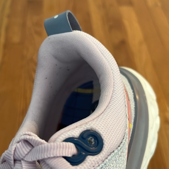 Nike React Infinity Run Flyknit 2 Premium Pink Foam Blue Tint Running Shoes - Picture 15 of 16